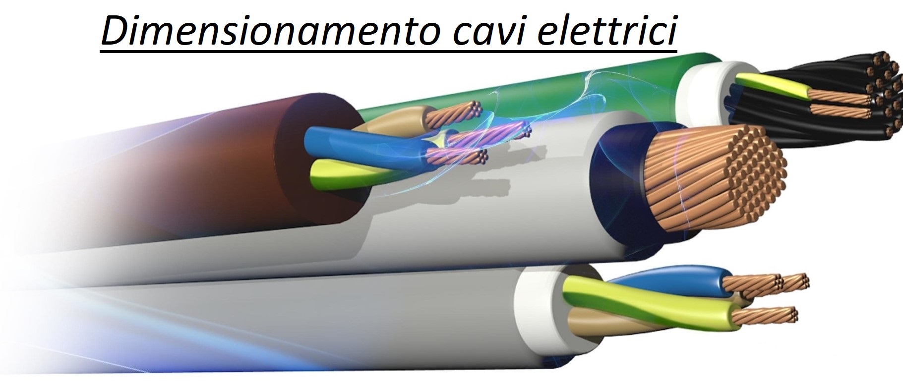 Dimensionamento dei cavi elettrici di potenza